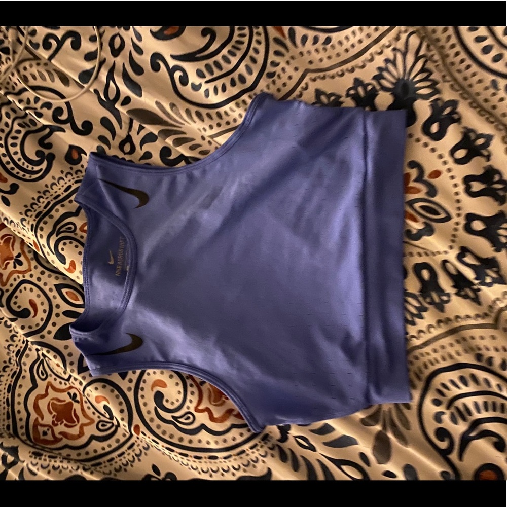 Nike running crop top